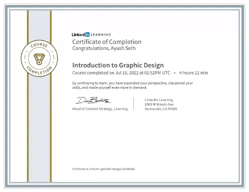 Introduction To Graphic Design.