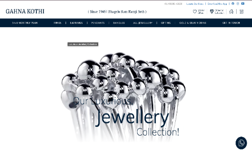 Gahna Kothi Website